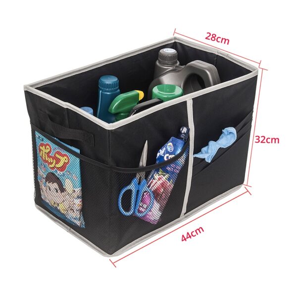 AUTOYOUTH High Quality Car Trunk Storage Bag Car Toy Food Waterproof Storage Container Bag Box Shape Car Interior Storage Bag