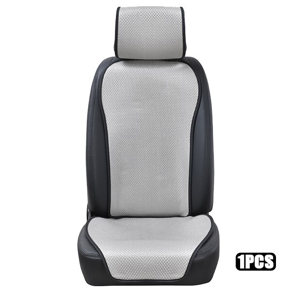 AUTOYOUTH Breathable Ice Silk Summer Car Seat Cushion With Headrest Car Seat Protector Universal Cover Automobile interior 1PCS
