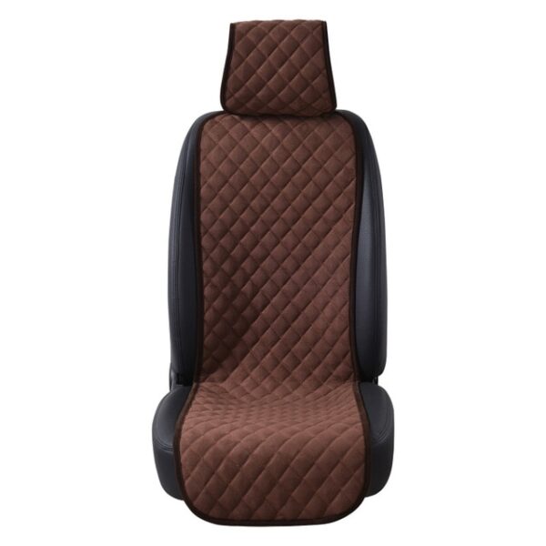 AUTOYOUTH Car Seat Cushion Cover Fashionable Microfiber Seat Protector Car Seat Protection for All Workouts for Front of 2 Seats