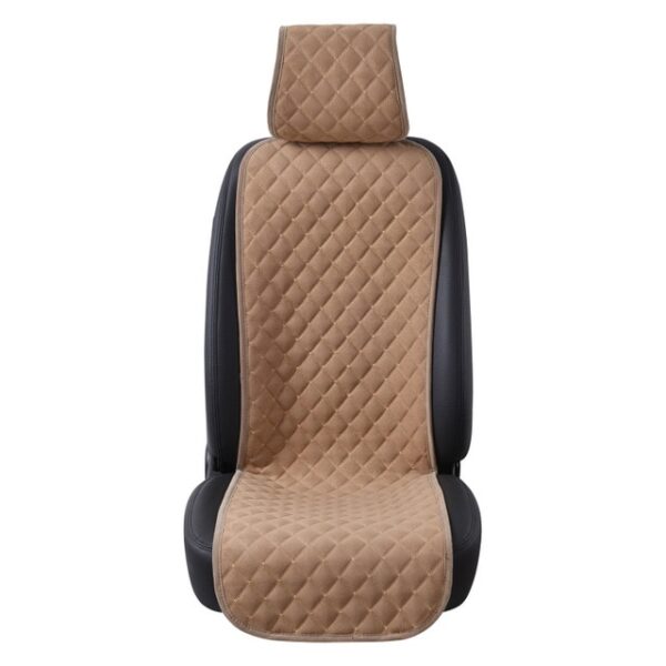 AUTOYOUTH Car Seat Cushion Cover Fashionable Microfiber Seat Protector Car Seat Protection for All Workouts for Front of 2 Seats