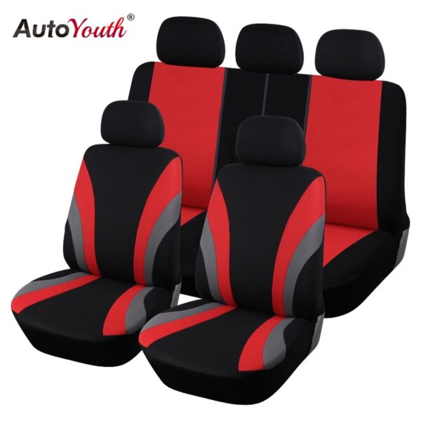 AUTOYOUTH Classic Car Seat Covers Universal Fit Most SUV Truck Cars Covers Car Seat Protector Car Styling 3 Color Seat Cover