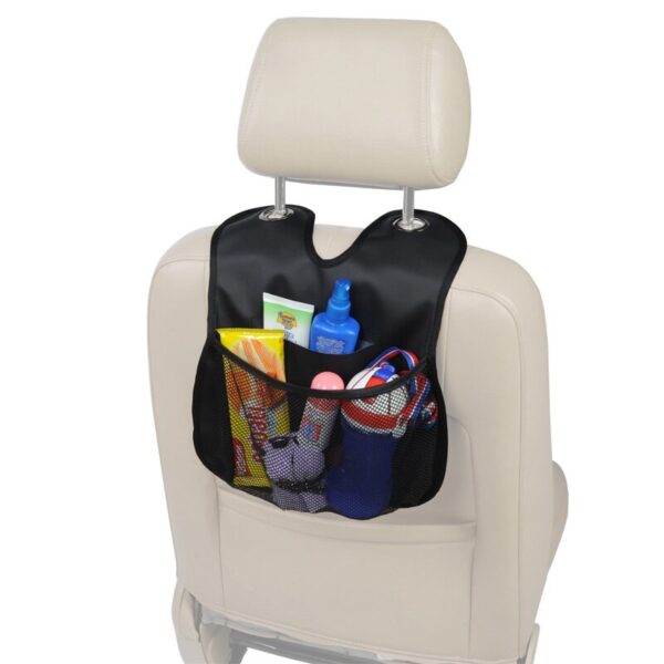 AUTOYOUTH Car Seat Organizer Back Storage Bag Adjustable Travel Box Pocket High Capacity Multi-use Oxford Interior Accessories