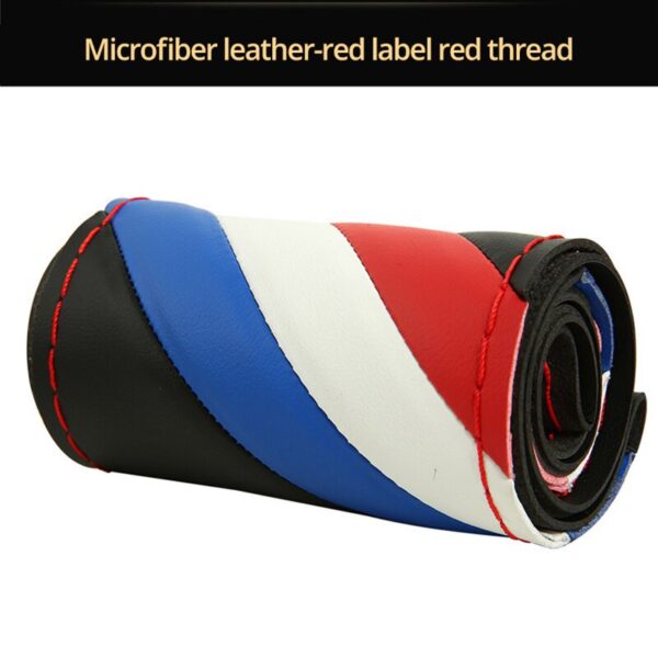 2020 New Steering Wheel Covers 3 Colors Soft Leather Fashion The Steering Wheel Cover Of Car Interior Accessories