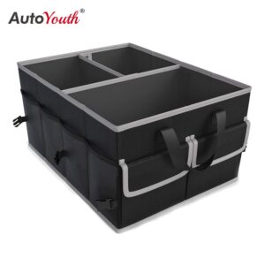 AUTOYOUTH Car Trunk Finishing Bag Multifunctional Portable Tool Folding Storage Bag For Storing Debris Space Saving Interior