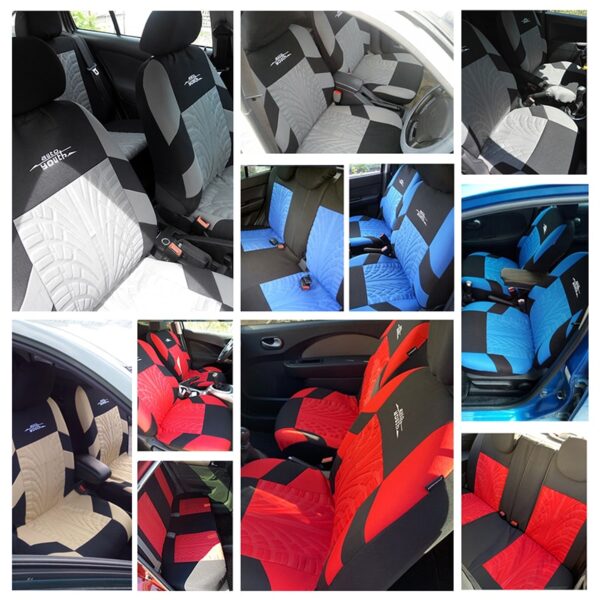 Car Seat Covers Grey Russian Shipping Full set