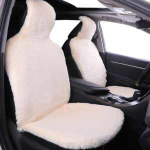 AUTOYOUTH Winter Car Seat Covers Universal Size for One Front Seat Cover Accessories Auto interior Artificial fur Seat Cushion