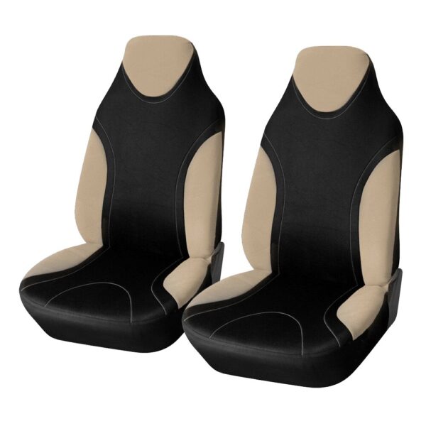 AUTOYOUTH 2PCS Front Car Seat Cover 5 Colour Universal Fit for lada Honda Toyota Seat Covers Car Styling