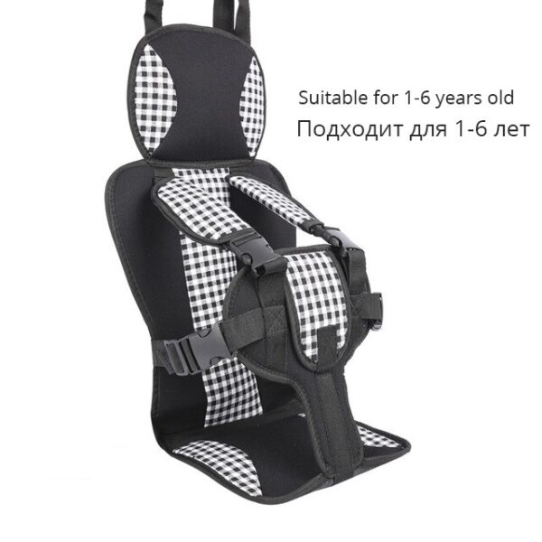 Car Child Seat Portable Adjustable Cushion Comfortable Cushion Baby Supplies Soft Child Seat Car Interior