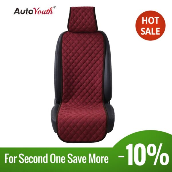 AUTOYOUTH 4 Colours Nano cotton velvet Cloth Seat Cushion 1PCS Car Seat Cover Universal Auto Seat Covers Protector Car Styling