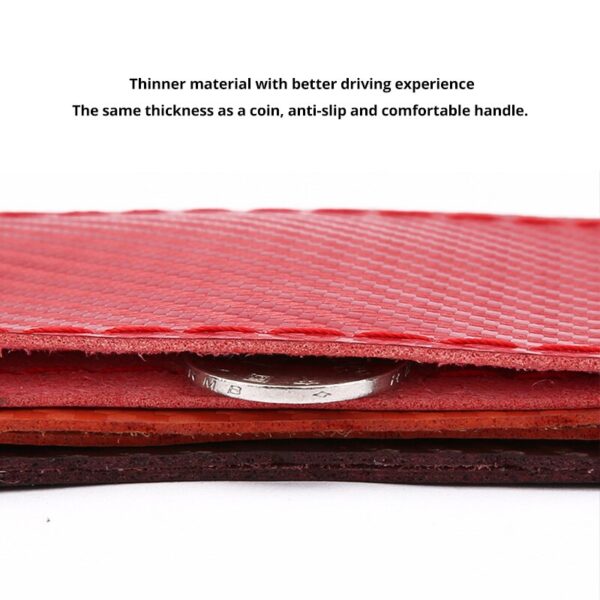 AUTOYOUTH Microfiber Leather Universal DIY Car Steering-wheel Cover 38CM Anti-Slip Sport Auto Steering Wheel Covers 15 inch