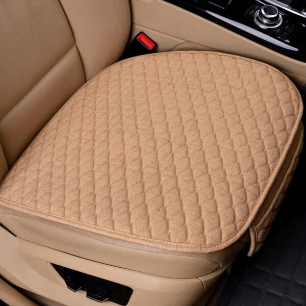 AUTOYOUTH Car Seat Covers Front/ Rear/ Full Set Choose Car Seat Cushion Linen Fabric Car Accessories Universal Size Anti-slip