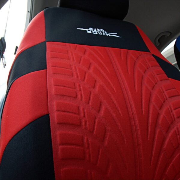 Car Seat Covers Red Russian Shipping Full Set