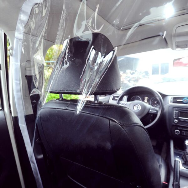 Car Taxi Isolation Film Plastic Anti-Saliva Diffusion Full Surround Protective Cover Main Driving Seat Car Interior