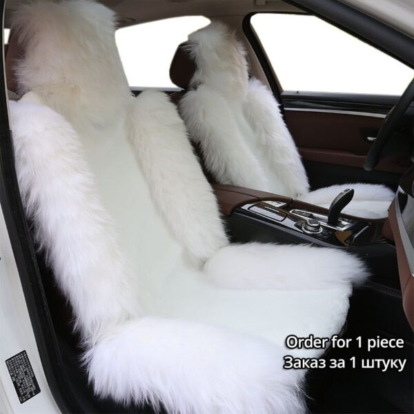 Car Seat Cover Plush Fur Car Interior Accessories Cushion Styling Universal Warm Car Seat Cover Interior Accessories