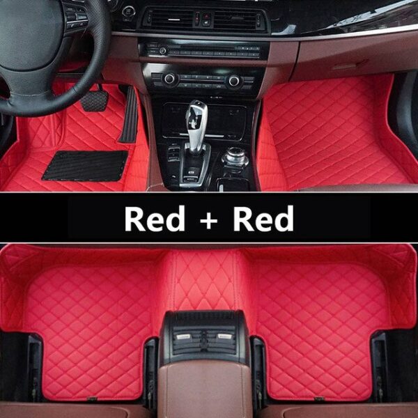 Car Mat For TOYOTA BMW BENZ Mazda CX-5 High-end Custom 3D Car Floor Mat Floor Mat for Ford Hyundai Volkswagen Skoda Nissan