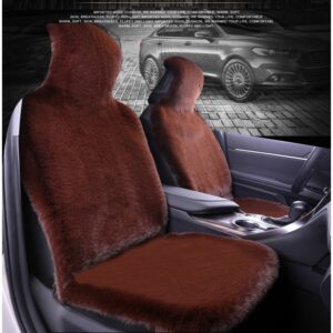AUTOYOUTH Winter Car Seat Covers Universal Size for One Front Seat Cover Accessories Auto interior Artificial fur Seat Cushion
