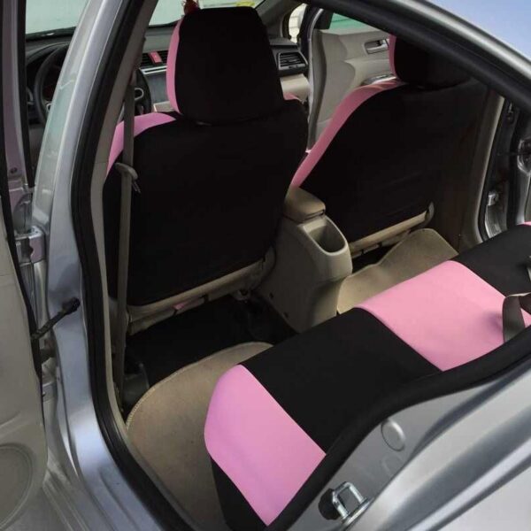 AUTOYOUTH New Arrival Pink Car Seat Covers Butterfly Embroidery Car-Styling Woman Seat Covers Automobiles Interior Accessories