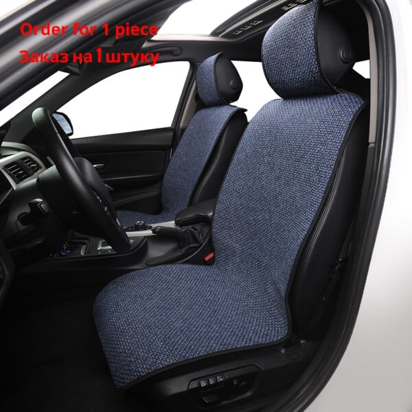 Car Seat Cover Linen Front Seat Cushion Breathable And Comfortable Auto Parts Suitable For All Models