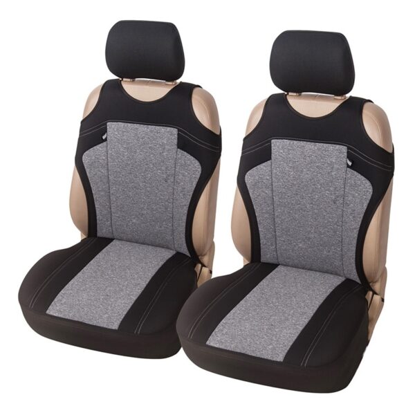 AUTOYOUTH Beige Fashion Tire Trace Style Universal Protection Car Seat Cover Suitable For Most Car Protector Car Interior