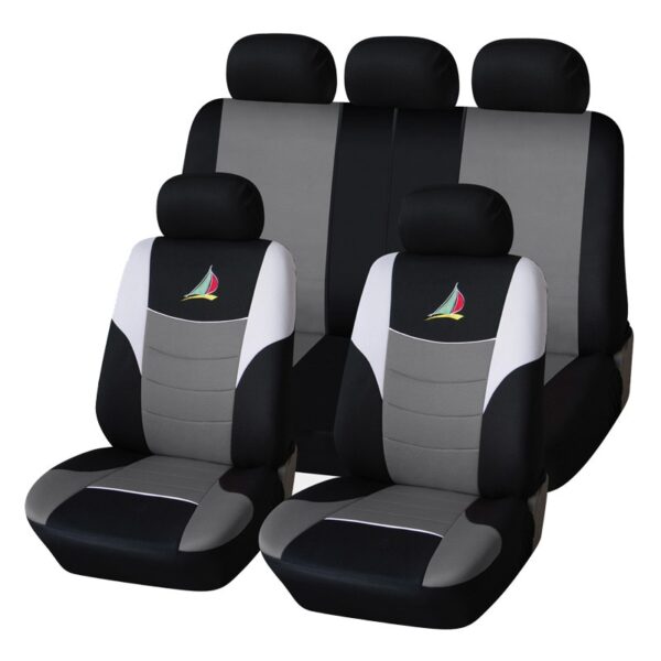 AUTOYOUTH Car Seat Covers The sailboat embroidery pattern Fashion Styling Full set Auto Interior Accessories Auto Seat Protector