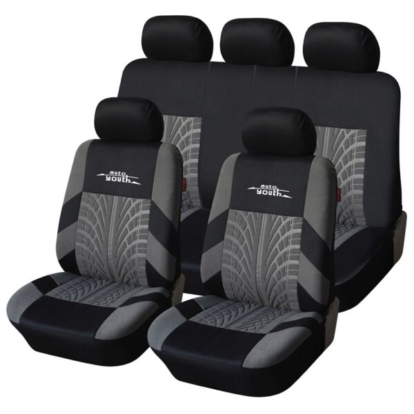 Car Seat Covers Orange Russian Shipping Full set