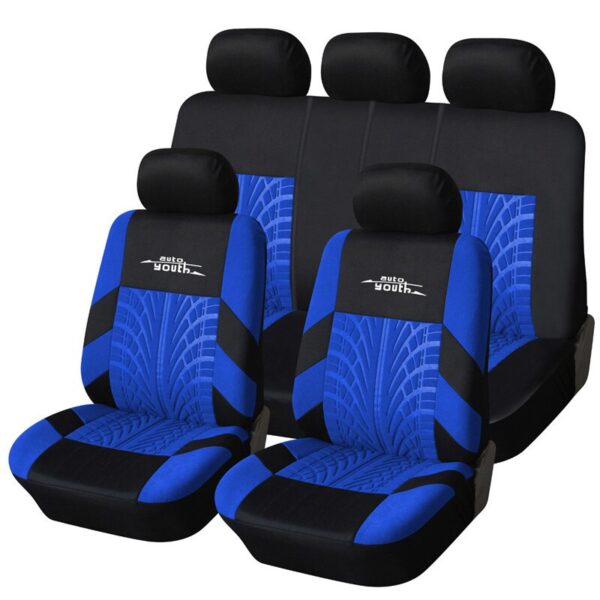 Car Seat Covers Red Russian Shipping Full Set