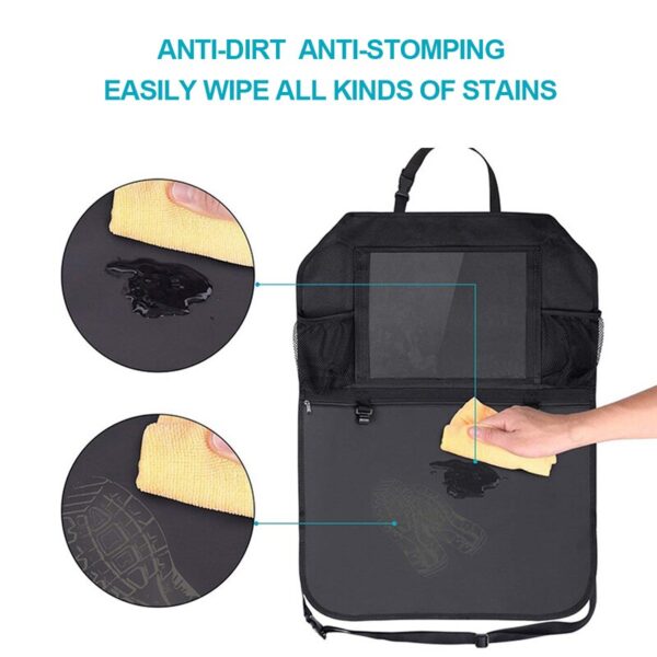 Car Seat Back Storage Bag For Most Car Seat Pockets Multi-Functional -Storage Children's Products Prevents Seats From Being kick