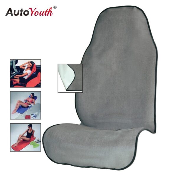 AUTOYOUTH Hot Sale Towel Seat Cushion Universal ALL Car Seat Protector Pet Mat Dog Car Seat Cover Black only 20 Unlimited