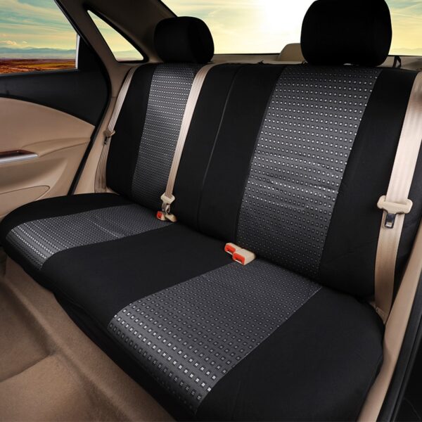AUTOYOUTH Car Seat Covers Universal Fit Jacquard +Polyester Fabric Automobiles Seat Cover Interior Accessories Seat Protector