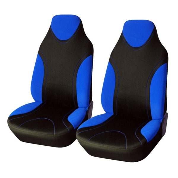 AUTOYOUTH Sports Style High Back Bucket Car Seat Cover 2PCS Fits Most Auto Interior Accessories Seat Covers 5 Colours