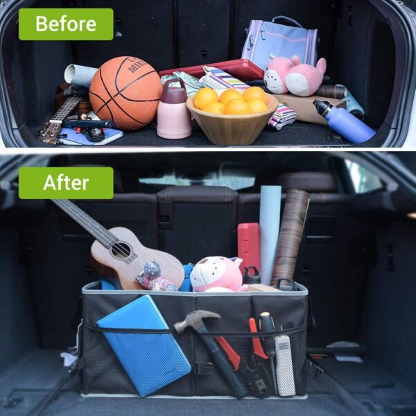 AUTOYOUTH Car Trunk Organizing Bag Multifunctional Portable Tool Folding Storage Bag For Storing Sundries Space Saving luggage