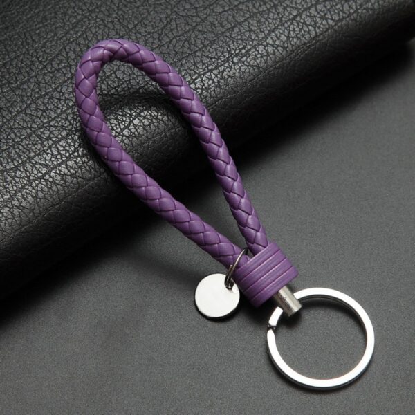 Multipurpose Car Key Chain For Motorcycles Scooters And Cars Key Fobs Leather Rope Firm Key Ring Leather Car Key Chain