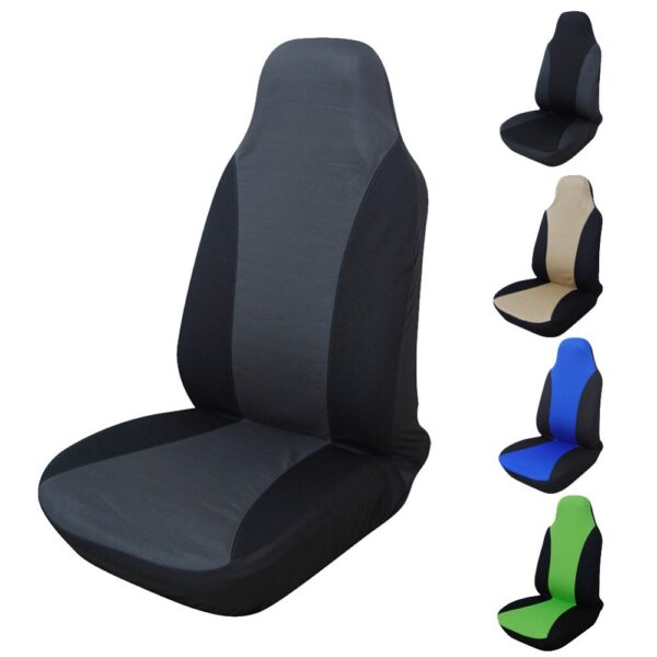 AUTOYOUTH 2PCS Front Car Seat Cover 5 Colour Universal Fit for lada Honda Toyota Seat Covers Car Styling