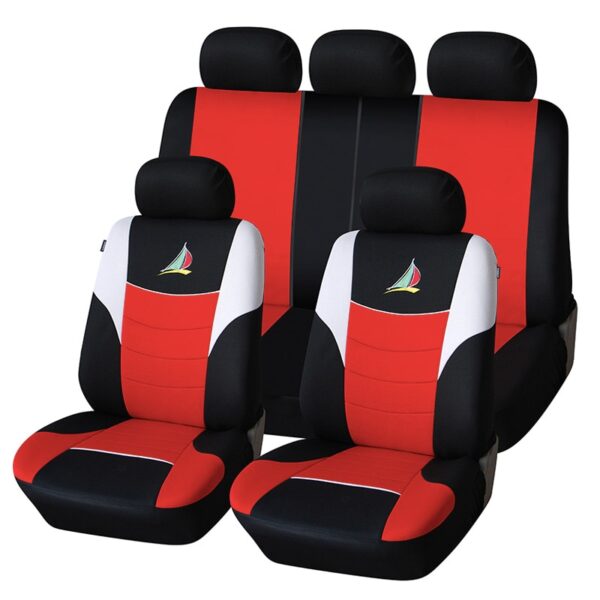 AUTOYOUTH Car Seat Covers The sailboat embroidery pattern Fashion Styling Full set Auto Interior Accessories Auto Seat Protector