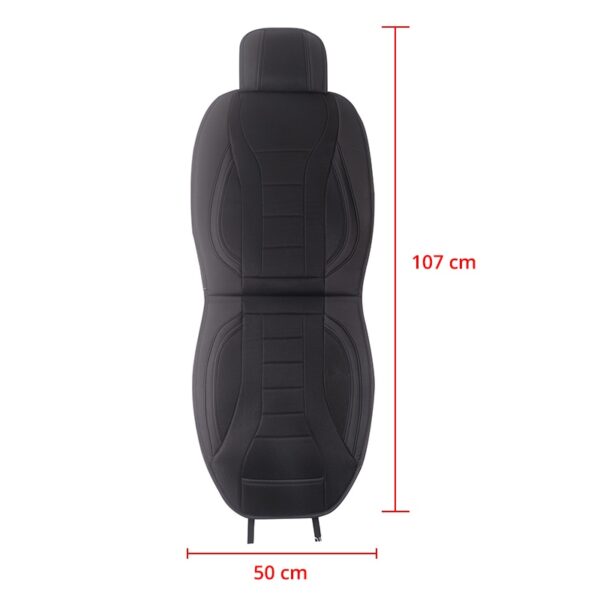 AUTOYOUTH 1PCS Car Seat Cushion PU Leather Covers Auto Cars Covers Protector Car Seat Cars Universal Protector Protector Auto
