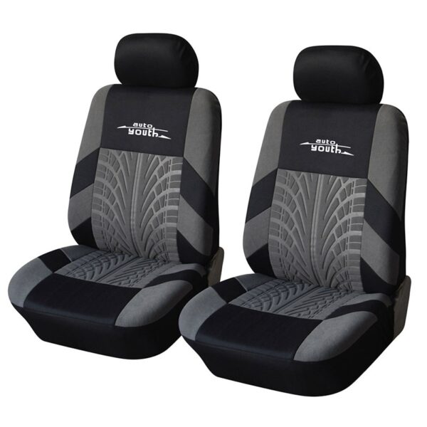 AUTOYOUTH Sports Car Seat Cover Universal Classic Seat Cover Seat Protector Car Styling Seat Covers Full Set for Toyota Black