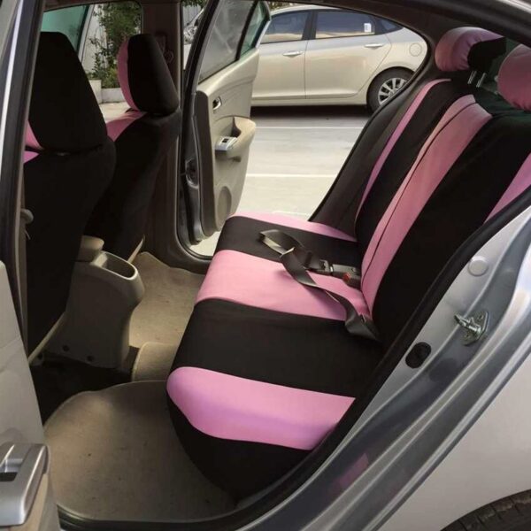 AUTOYOUTH New Arrival Pink Car Seat Covers Butterfly Embroidery Car-Styling Woman Seat Covers Automobiles Interior Accessories