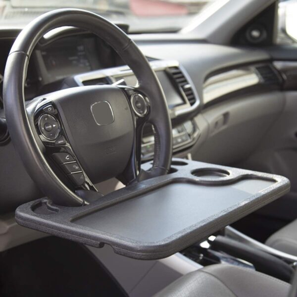 Automatic Steering Wheel Desk Tablet Or Laptop Car Travel Desk Steering Wheel Suitable For Most Vehicle Steering Wheels
