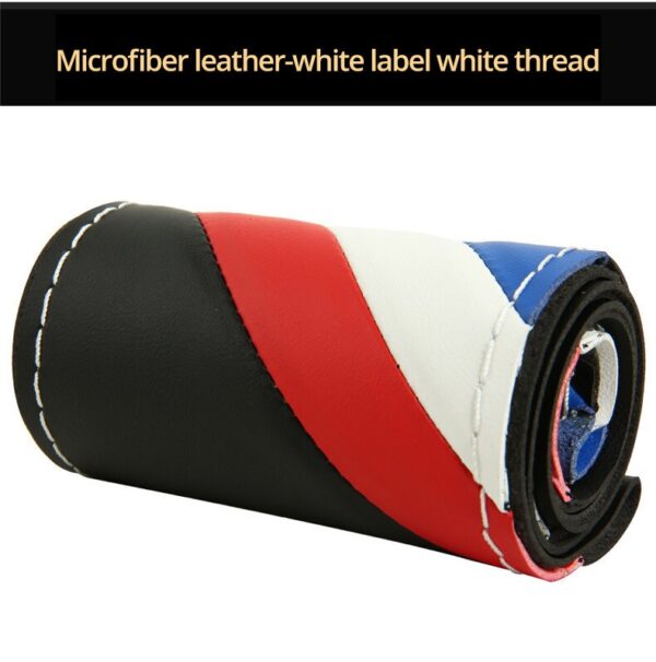 2020 New Steering Wheel Covers 3 Colors Soft Leather Fashion The Steering Wheel Cover Of Car Interior Accessories