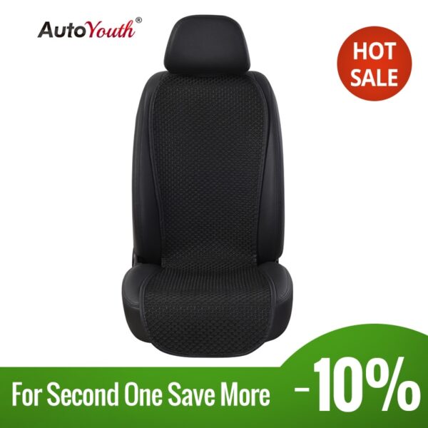 AUTOYOUTH Breathable Ice Silk Small Waistline Seat Cushion Car Pad Universal Cushions Summer Car Seat Cover 4 Colour Car-Styling