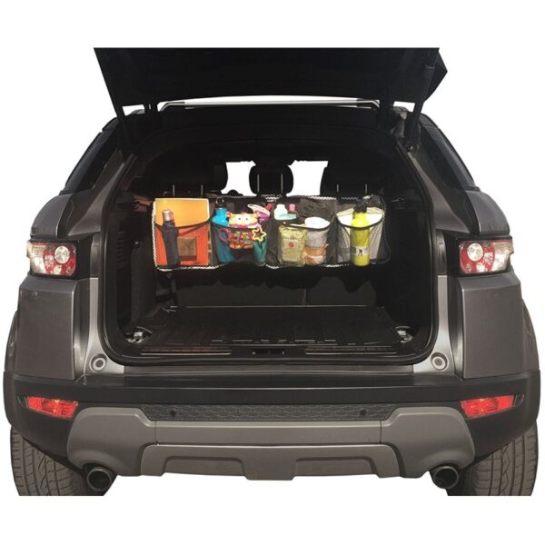 AUTOYOUTH BackSeat Trunk Storage Organizer - 5 Pocket Auto Interior, Perfect Car Organizer, Multipurpose Cargo Accessories
