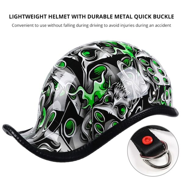 New Motorcycle Helmet Open Face Retro Half Helmet Motorbike Helmet Motorcycle Racing Off Road Helmet