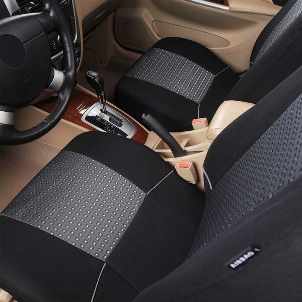 AUTOYOUTH Car Seat Covers Universal Fit Jacquard +Polyester Fabric Automobiles Seat Cover Interior Accessories Seat Protector