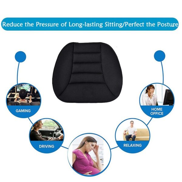 High Quality Car Seat Cushion, Mesh with 3 CM Memory Foam 1 Piece Breathable Car Interior Pad Mat for Auto Supplies Office Chair