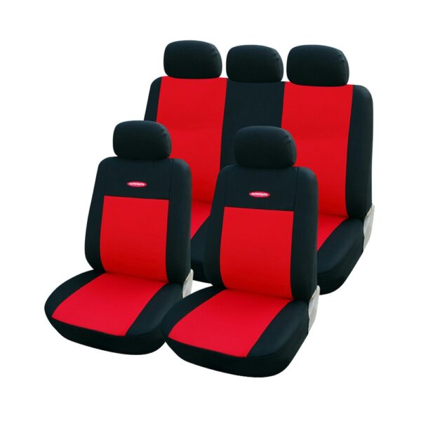 High Quality Car Seat Covers Polyester 3MM Composite Sponge Universal Fit Car Styling for lada Toyota seat cover car accessories