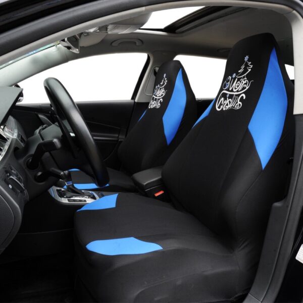 AUTOYOUTH New Christmas Printing Car Seat Cover Universal Fit Most Vehicles Seats Interior Accessories Seat Covers Car-Styling