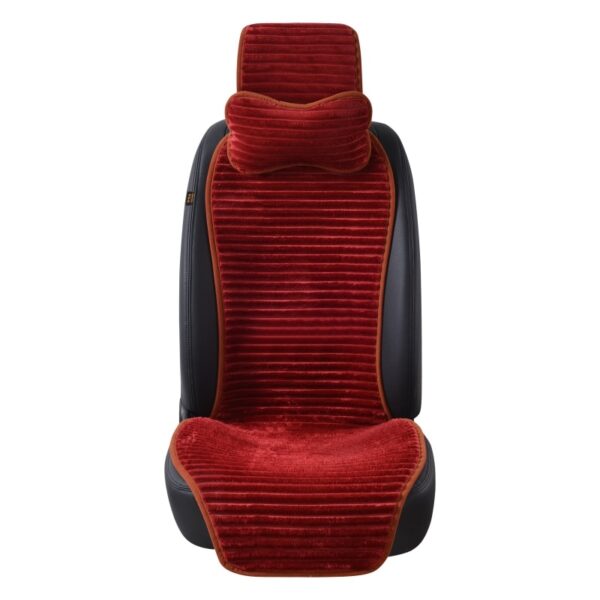 AUTOYOUTH New Winter Nano Velvet Car Seat Cover With Headrest 5 Colored Universal Car Seat Cushion Protector Car-Styling