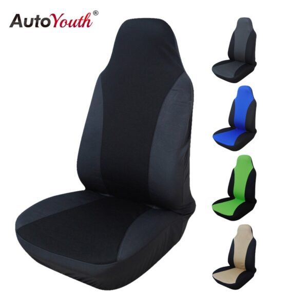 AUTOYOUTH 1PCS Classic Style Car Seat Cover Universal Fit Most Car Seats Interior Accessories Seat Covers 5 Colour Car Styling
