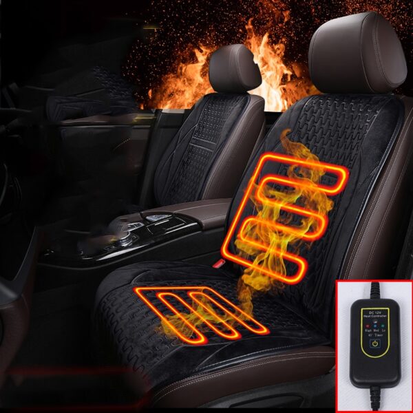 Winter Universal 12V Car Seat Heating Cushion Intelligent Warm And Comfortable Multi-Function Car Seat Heater Heater