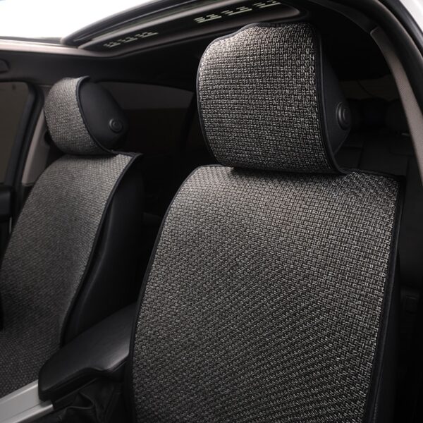 Car Seat Cover Linen Front Seat Cushion Breathable And Comfortable Auto Parts Suitable For All Models